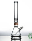 16 inch Classic Beaker Starter set Bong in walnut Vitae Glass.