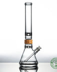 16 inch Classic Beaker Starter set Bong in Olive wood Vitae Glass.