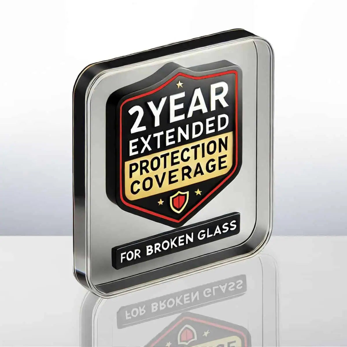 2 year extended glass coverage warranty shield Vitae Glass.